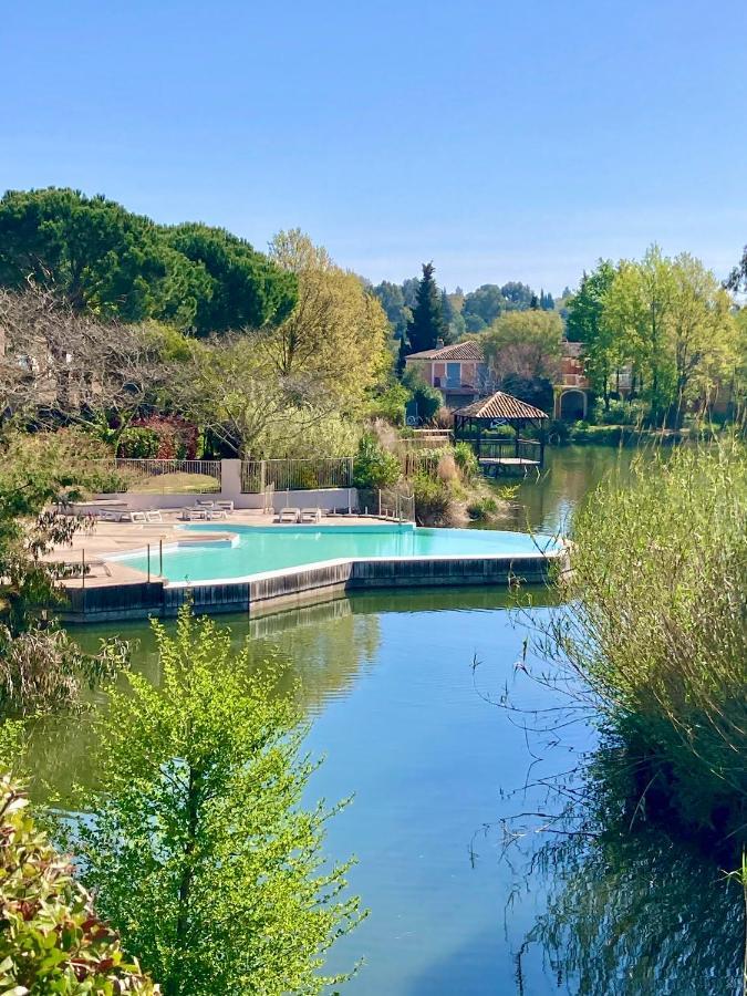 Les Restanques Maison Du Lac 4 Chambres Grimaud Esterno foto