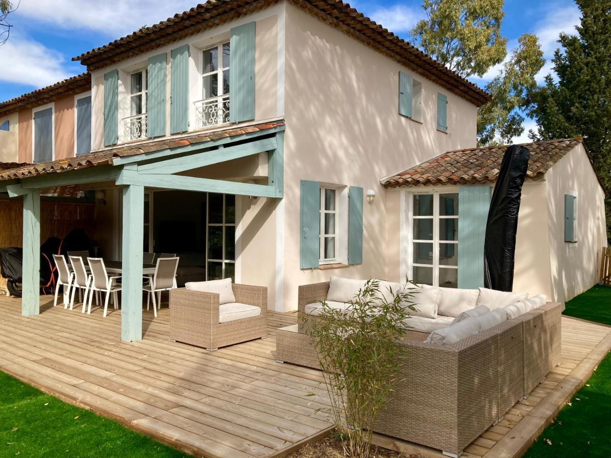 Les Restanques Maison Du Lac 4 Chambres Grimaud Esterno foto